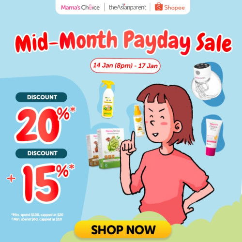 Hands UP if you want 20% OFF at Mama's Choice today! 😍