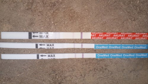 Telat haid 2 mnggu,Udh tespek garis 2 samar dan udh 3 MLM ini TDR tiap MLM slalu mnggigil ni bund