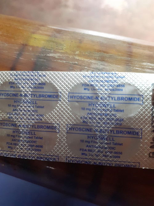Hyoscine n butylbromide (hyoswell)