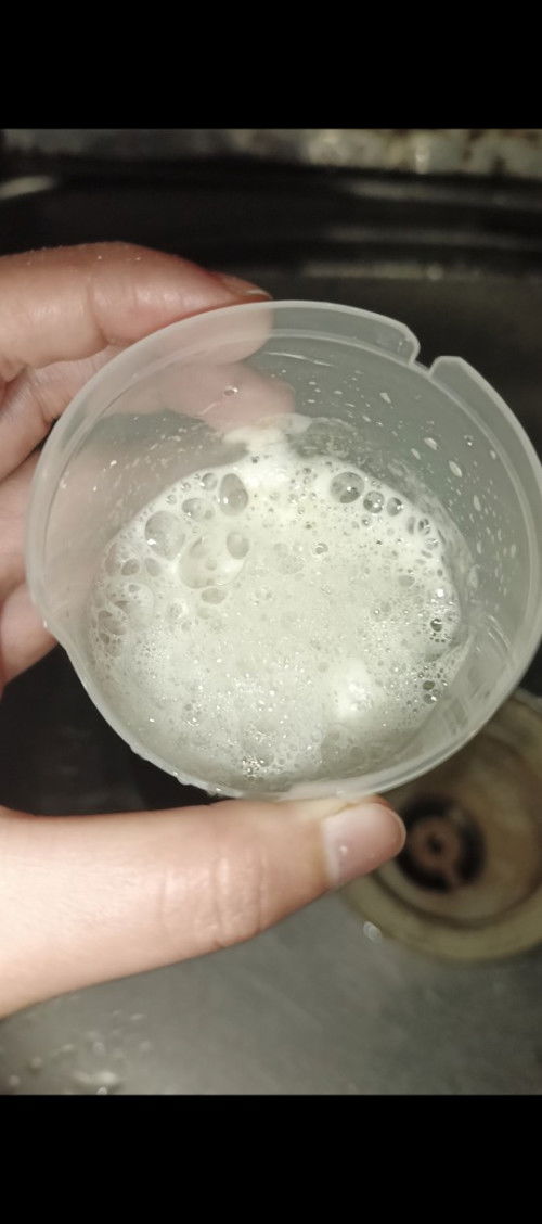 11 hari dah x period,sy test kehamilan dengan backing soda,hasilnya ia berbuih.