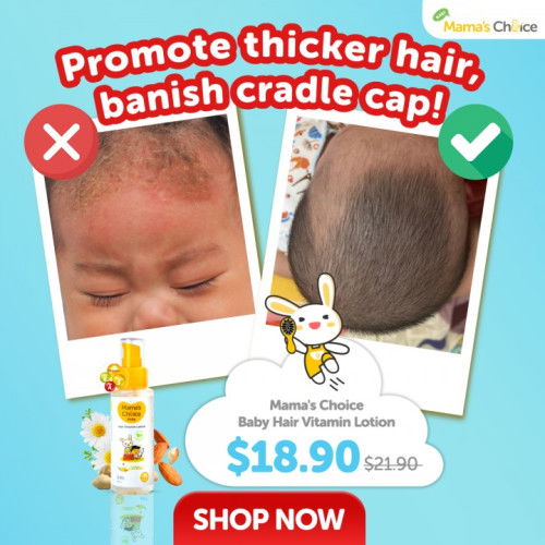 Caught a sight of cradle cap on your little one's head?
