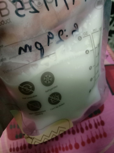 Susu yg diperah utk stok
