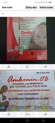 Sino po dito naka pag try ng vitamins na Amkomin OB?