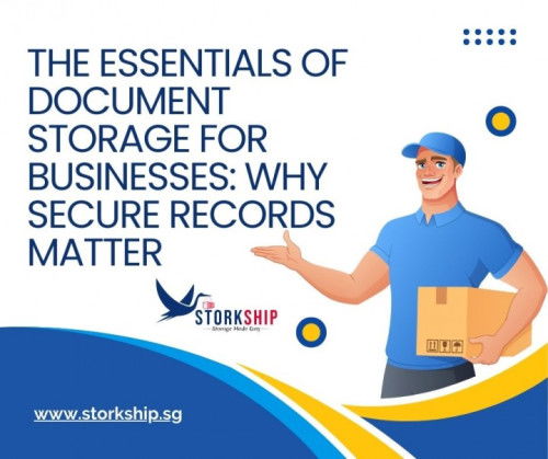 Optimizing Business Operations Through Secure and Efficient Document Storage Solutions — Storkship