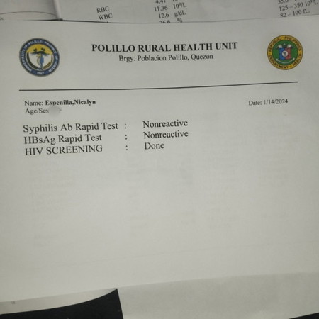 Pabasa nmn po mga mhie yung laboratory test ko kung may uti ako first time po kase ako