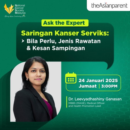 Topik ATE Minggu Ini: Saringan Kanser Serviks: Bila Perlu, Jenis Rawatan & Kesan Sampingan