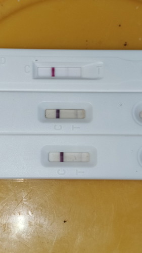Hello Everyone I am 5 weeks delay and ito ang Sa PT ko same result may faint line siya Positive ba?