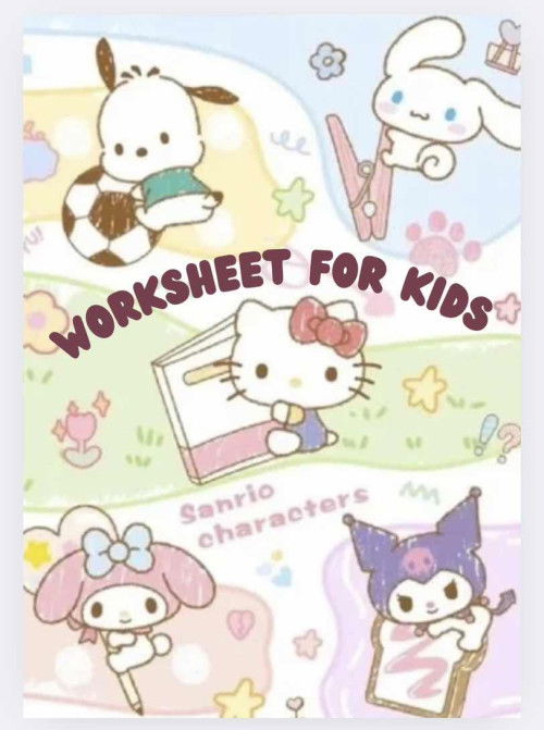 Worksheet anak 3 tahun / buku aktivitas anak