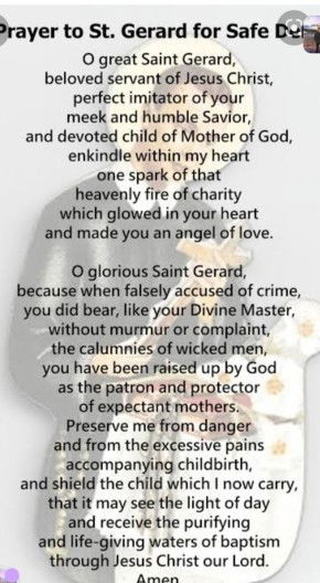 Prayer for safe delivery