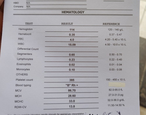 Hello po normal lang po ba sa buntis na mataas ang WBC? 14 weeks preggy here. Sana masagot.