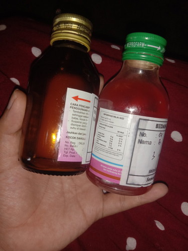 New born minum obat