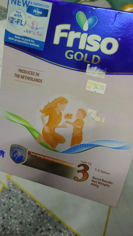 Ade tak mummy yang nak susu Friso gold step 1  600g nak bagi free je, postage kena tanggung sendiri