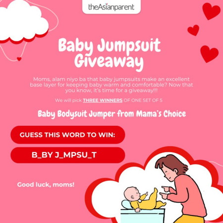 You get to spoil bunso kapag ikaw ang isa sa maging winners ng aming latest giveaway!!!