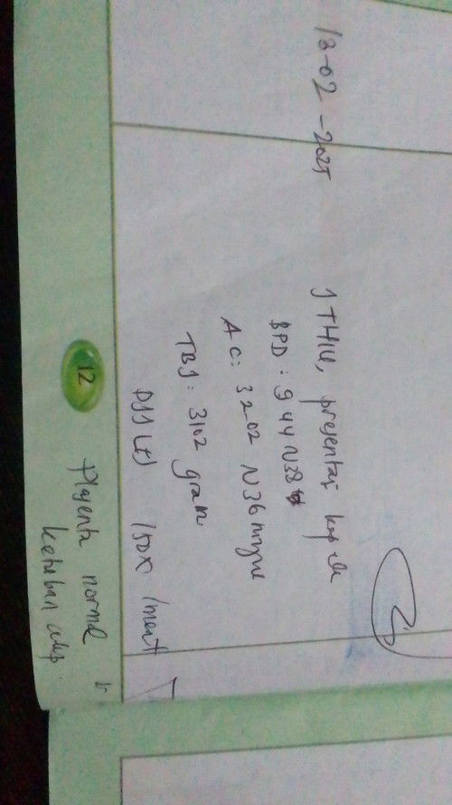 Kmren aku kontrksi bun berx x tp blom ada pmbukaan