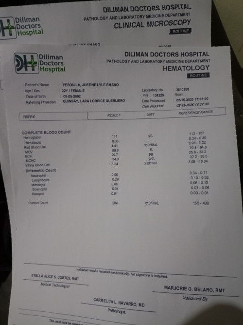 Pananakit ng puson at parang may natusok