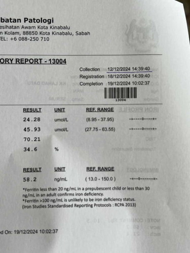 Hi mommiessss.. ada yg tahu result di bawah ni?