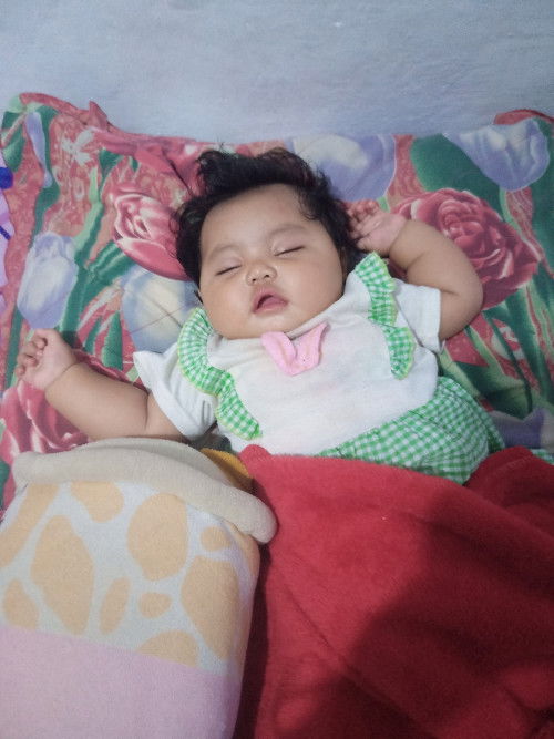 Tiap makan selalu nagis histeris.