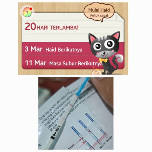 Telat haid tapi tespek negatif