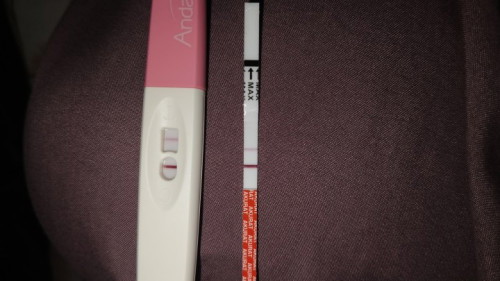 telat haid biasanya normal udh 7hr telat trs di tespack hasilnya gini,