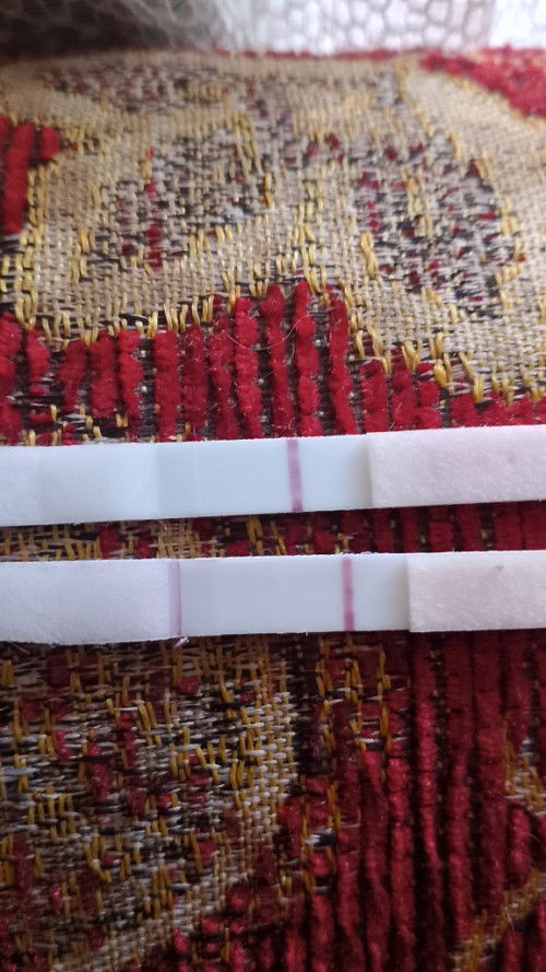 saya mau tanya ..ini maksud nya gimana ya ? saya iseng iseng tespek dan hasil nya seperti itu