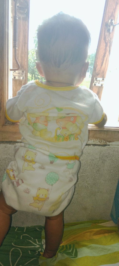 Bayi 6 bulan berdiri