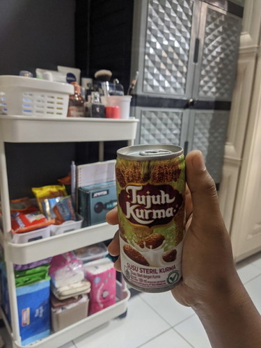 Minum susu 7 kurma