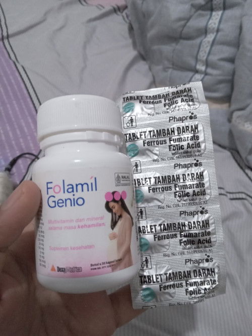 Minum folamil genio & ttd