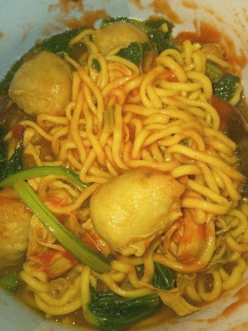 Bolehkah? Makan mie ayam