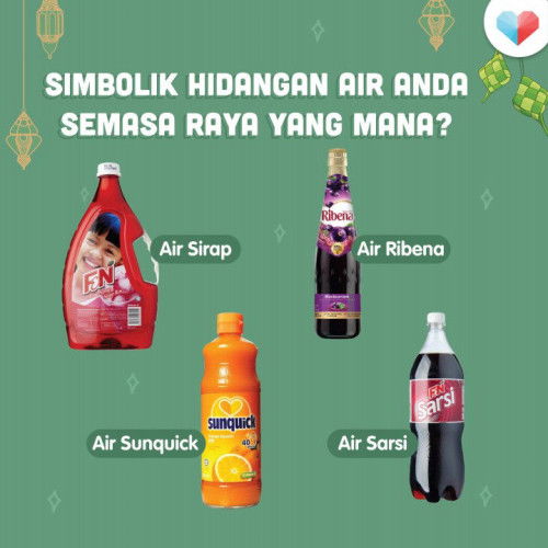 Simbolik Hidangan Air Sewaktu Hari Raya