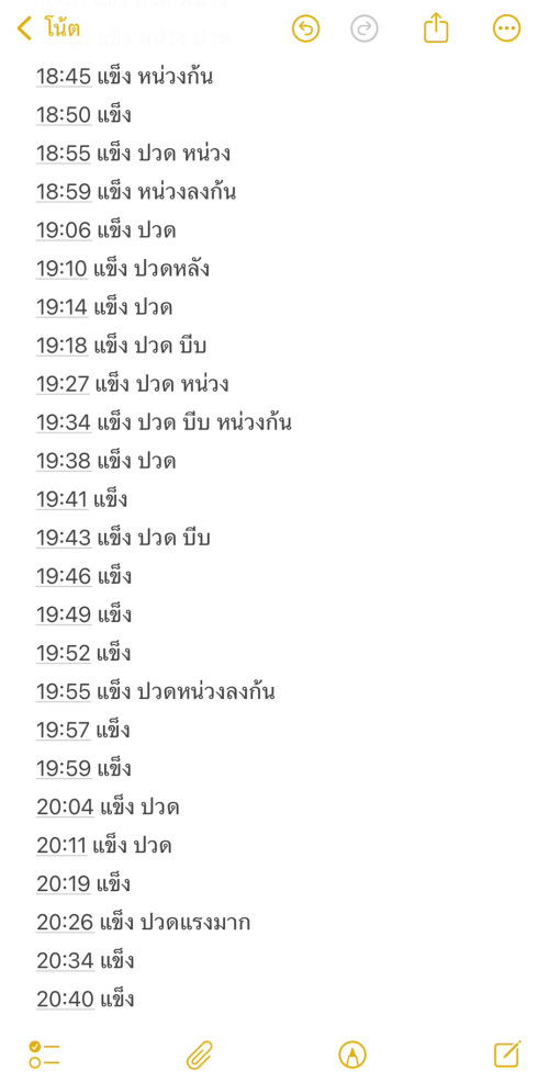 36+5 ท้องแข็งถี่แบบนี้ มาเกิน2ชม. ต้องไปหาหมอมั้ยคะ