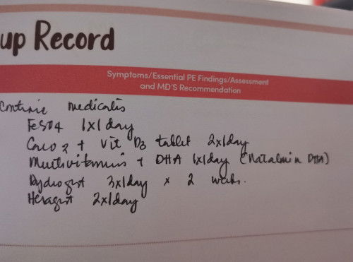 Doctor's Writing