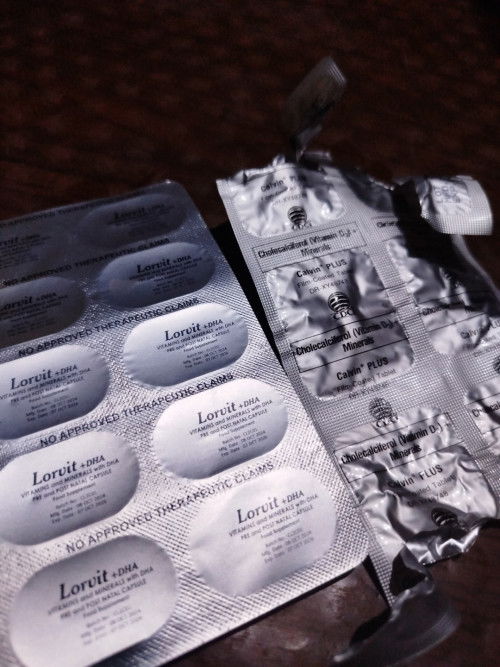 Okay lang po ba pagsabayin inumin ang Lorvit+DHA at Calvin plus?