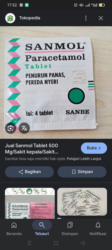 TM 2 obat sakit gigi boleh minum Sanmol tablet gak ya?