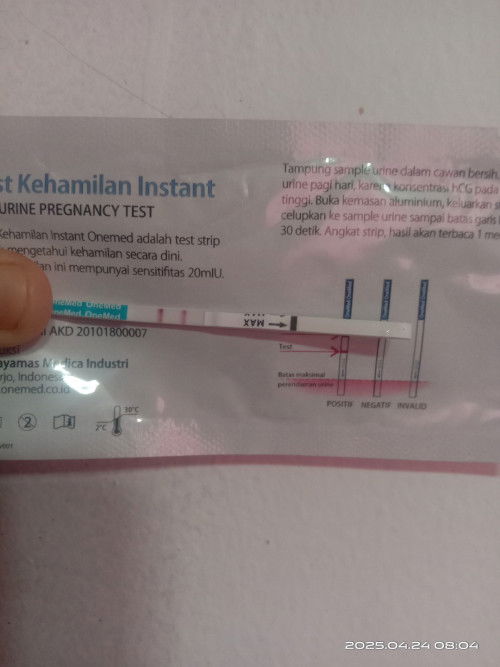 Tetap tespack meski keluar flek