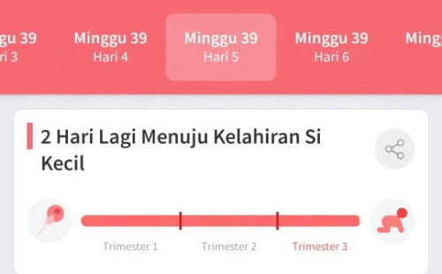 2 hari lagi menuju HPL