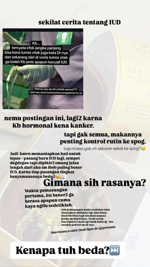Cerita pasang IUD
