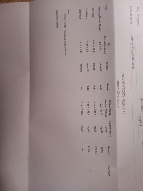 Normal lang po ba ung results ko? Sa Monday pa po kase mababasa ng Ob ko . Thanks