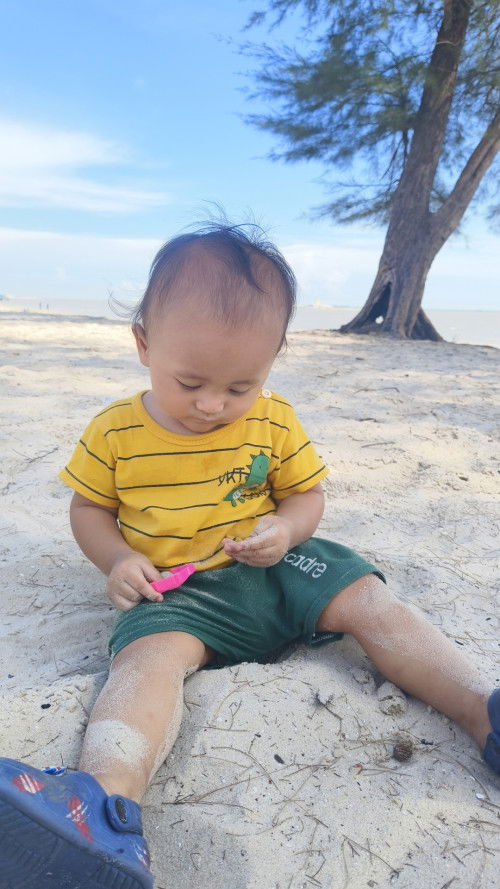 rambut baby tumbuh tak sekata & nipis