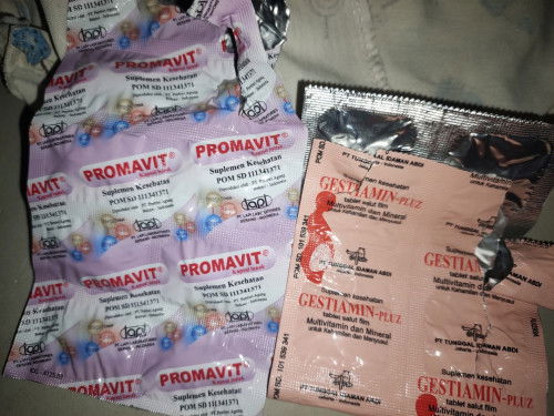 Kenapa kalo habis minum vitamin seperti promavit + gestiamin jadi sesak ya ?