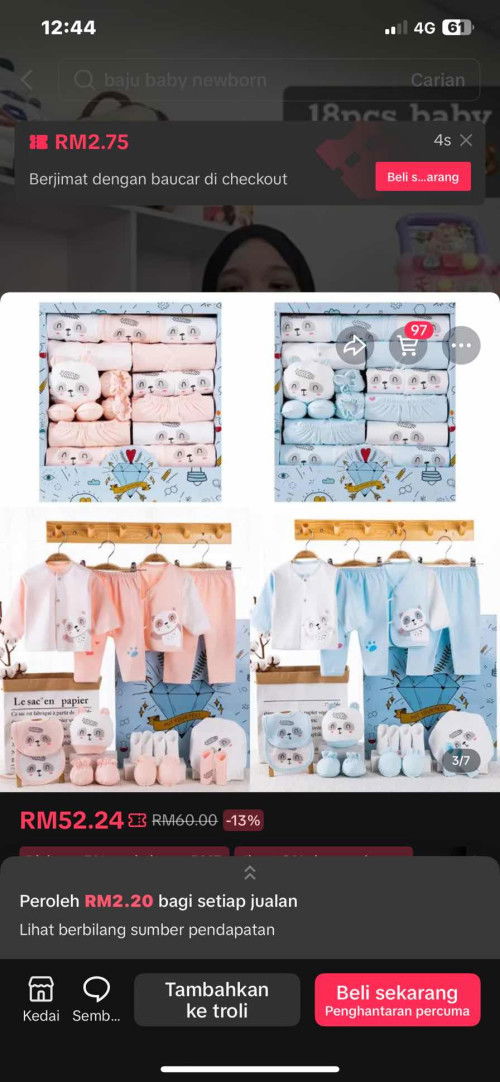 BAJU BABY murah dan lengkap
