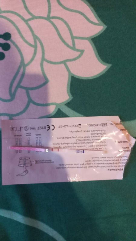 Hai ka,Hpht nya tgl 19 tapi di tespack hasilnya sudah postif