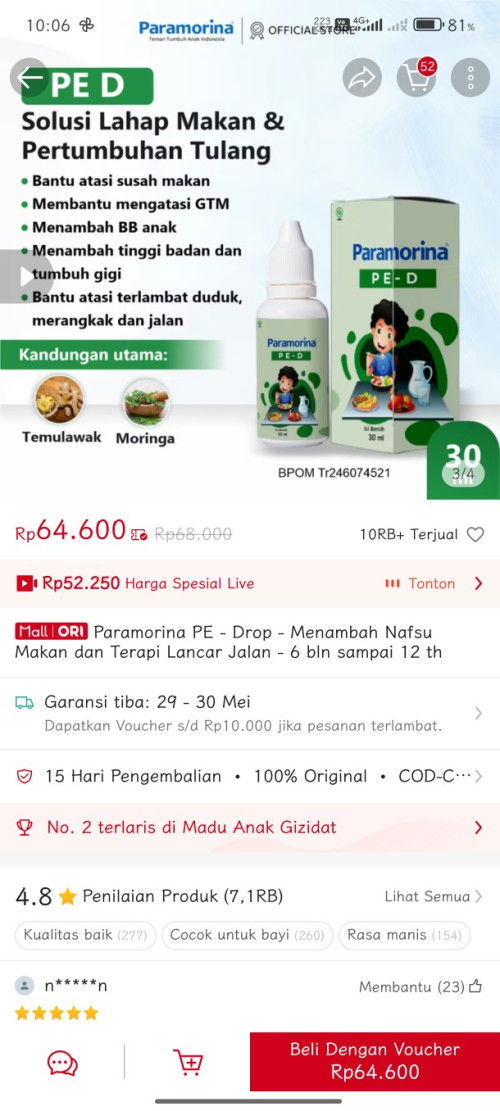 Review vitamin anak