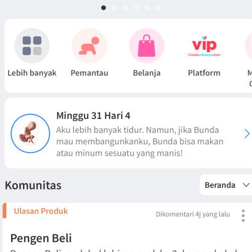 DD BAYI 31WK SUKA TIDUR