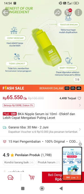 Rekomen ga bun produk ini