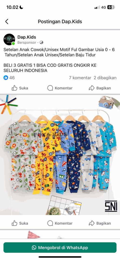Piyama anak