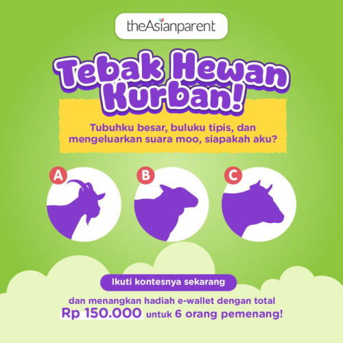 Yuk, Menangkan Saldo E-wallet Total Rp150.000 dengan Menebak Hewan Kurbannya! 🐐🐑🐄