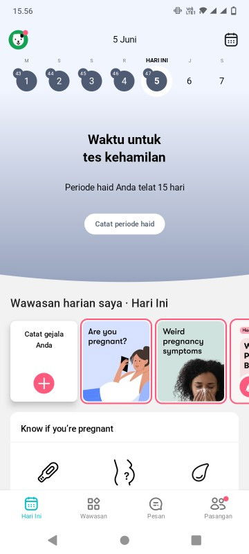 Telat haid