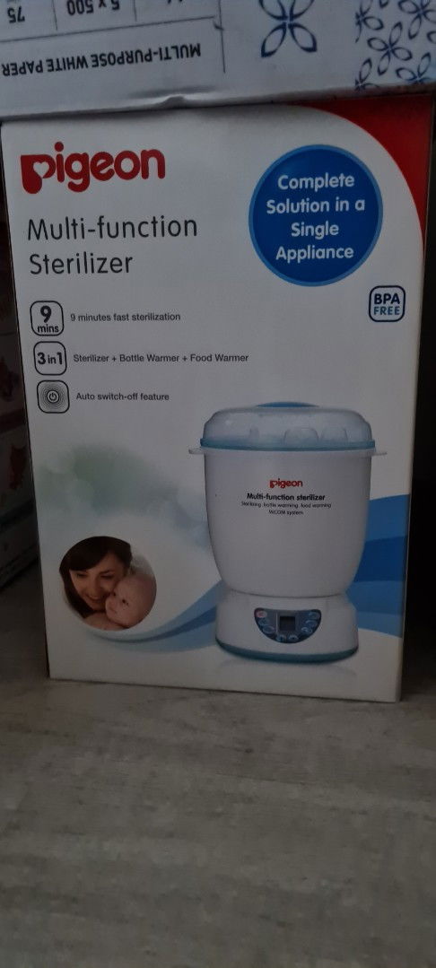 Jual sterilizer pigeon baru murah