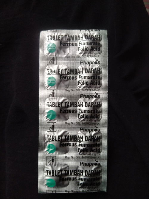 Tablet tambah darah merek ini apakah ada kandungan asam folatnya?
