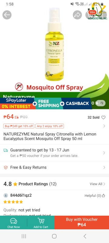 Citronella Spray